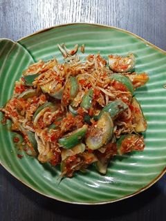 Foto resep Balado Terong Batik
