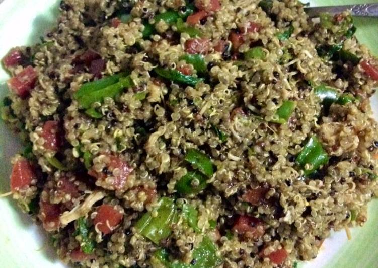 Recipe of Favorite Quinoa with vegetable stir fry