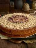 Torta di Grano Cotto e Cioccolato