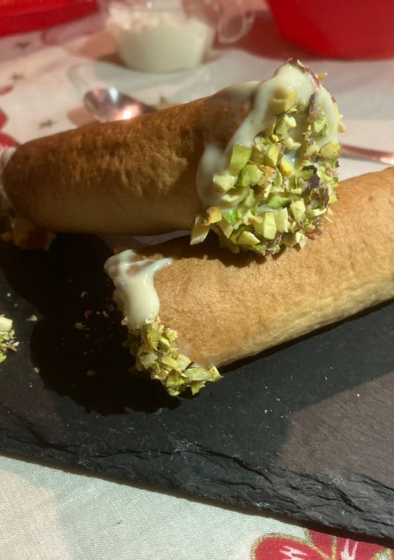 Una foto de Canolli Siciliano de Pistacho