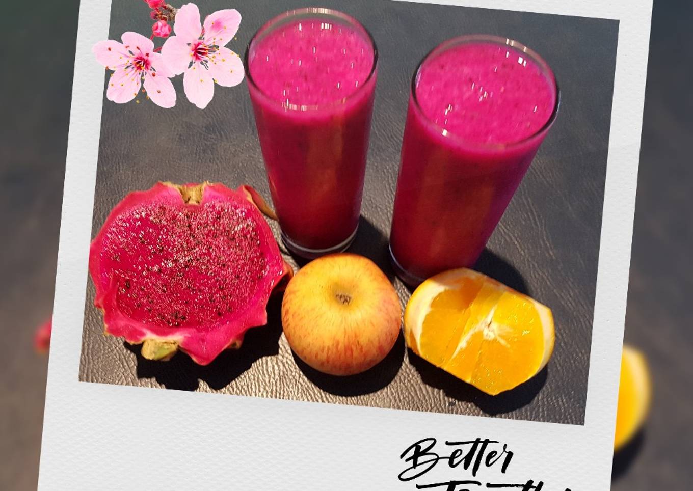 226. Juice Napelkist (Buah naga+apel+sunkist)