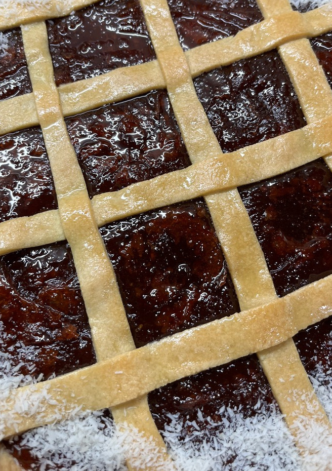 Una foto de Pastafrola de Membrillo