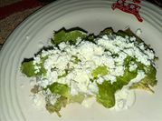 Una foto de queso crema y cilantro