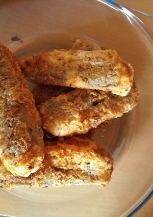 A picture of Fried fish.