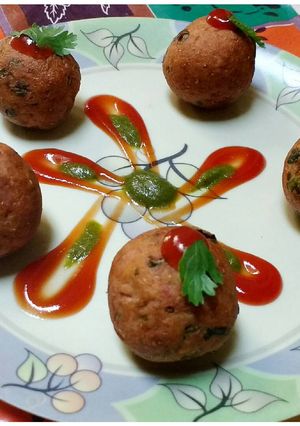 A picture of Jack Fruit Balls .