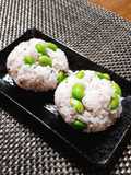 Edamame and Multigrain Rice Onigiri