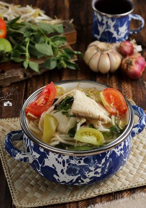 Foto resep Sup segar ikan dori