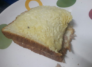Una foto de Sándwich de atún al horno