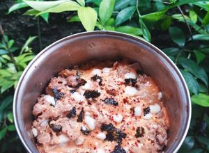 Foto resep Slice Beef Mentai Rice