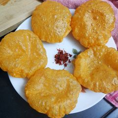 A picture of Multigrain Masala Puri.