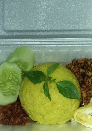 Foto resep Nasi kuning ala Banyuwangi @rkab