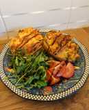 Italian potato skins