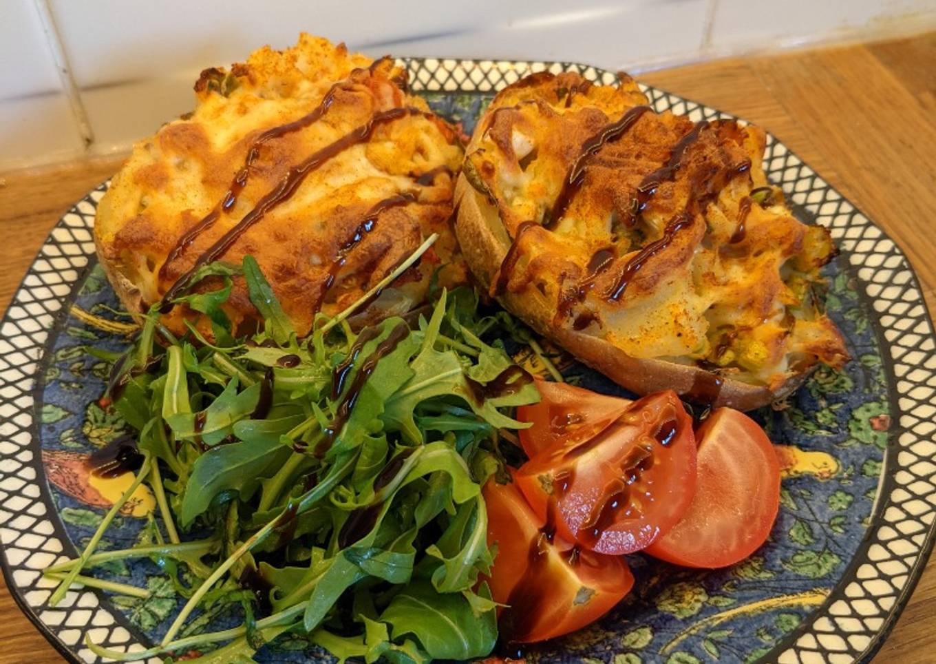 Italian potato skins