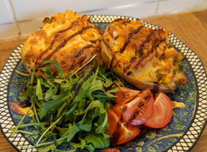 A picture of Italian potato skins.