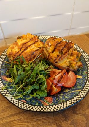 A picture of Italian potato skins.