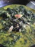 Gulai daun singkong/ubi pake kincong