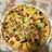 Tarta de zapallitos y salchichas