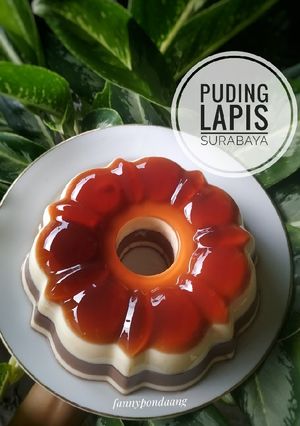 Foto resep Puding Lapis Surabaya
