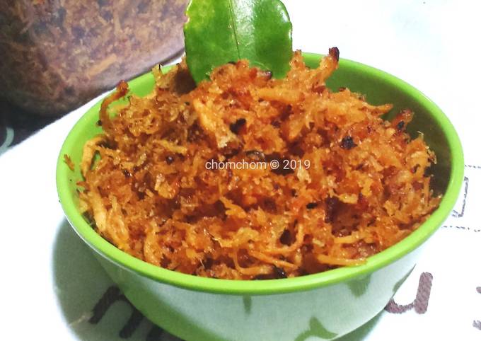 Cara Bikin Serundeng Ayam Yang Sederhana