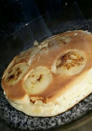 Una foto de Hotcakes de Banana