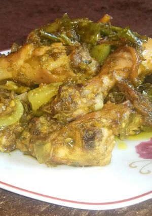 Foto resep Ayam cabe ijo