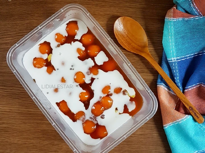 Langkah Gampang Membikin Resep Bubur Candil Ubi Kuning / Kolak Biji Salak yang Menggugah Selera Anti Ribet, Menggugah Selera