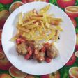 Albóndigas de ternera en salsa