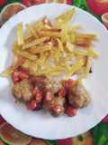 Albóndigas de ternera en salsa