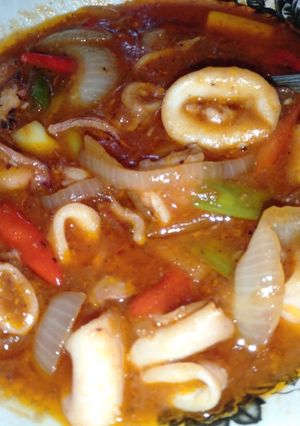 Foto resep Cumi Asam Pedas🦑
