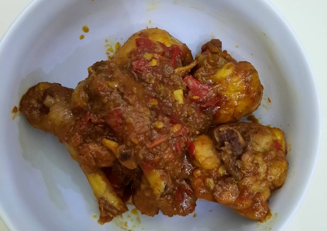 Rica rica ayam pedas manis