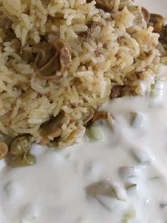 صورة لوصفة رز على الفول