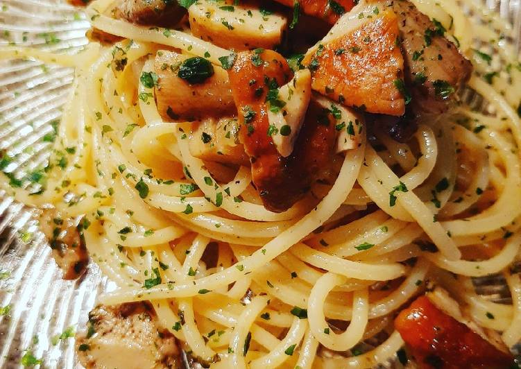 Spaghetti ai Funghi Porcini