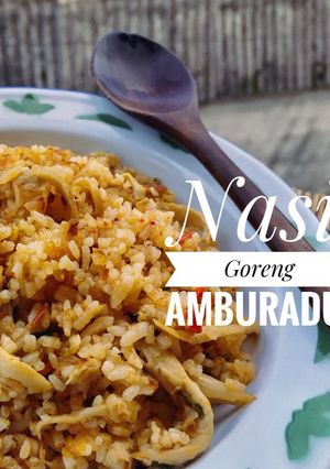 Foto resep Nasi goreng amburadul