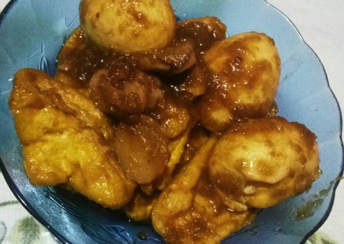 Semur Tahu Telur