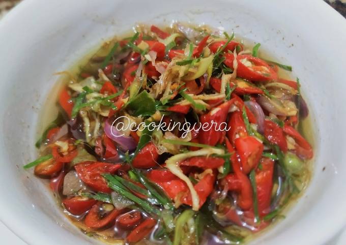 Resep Sambal Matah, Sempurna