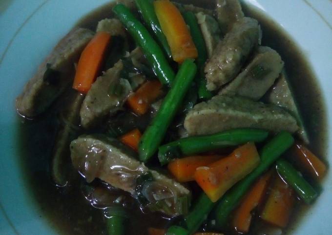 Anti Ribet, Memasak Oatmeat in Kecap Gravy Praktis