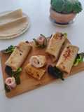 Savory Spelt Flour Crêpes with Ham and Béchamel