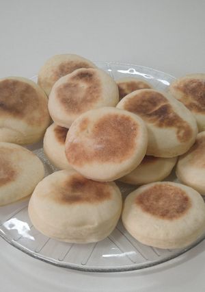 Una foto de English muffins