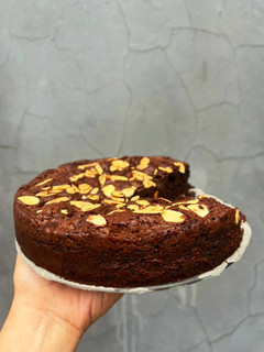 Foto resep Fudgy Brownies Almond
