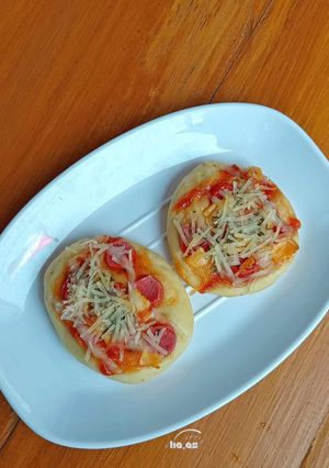 Foto resep Pizza Mini Eggless