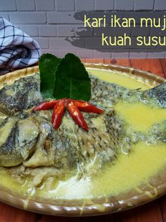Foto resep Kari ikan mujaer kuah susu