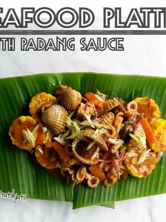 Foto resep Seafood Platter With Padang Sauce (recook ci Devina)