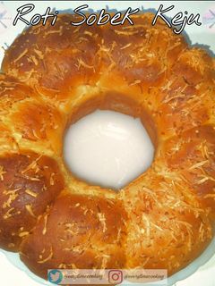 Foto resep Roti Sobek Keju