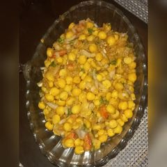 A picture of Chana Chat.