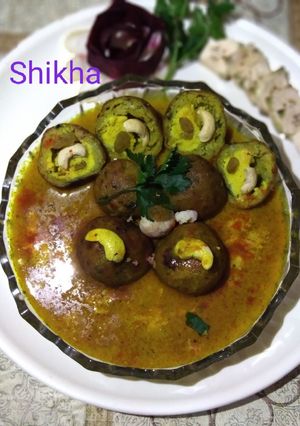 A picture of Khoya stuffed delights.