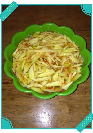 Foto resep Asinan mangga