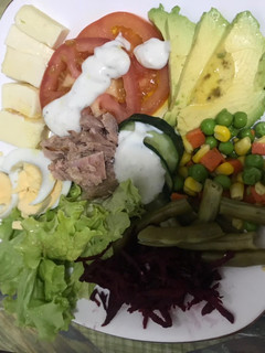 Una foto de Ensalada carnavalera