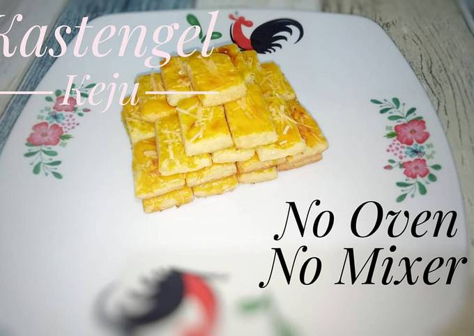 Anti Ribet, Bikin Kue kering kastengel keju simple tanpa oven dan mixer Praktis