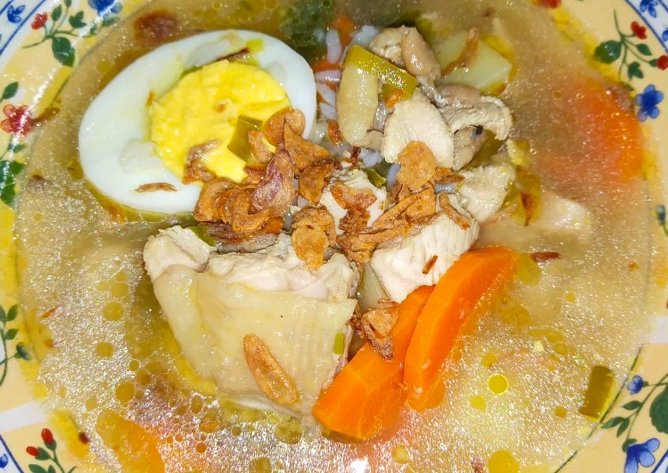 Cara Gampang Menyiapkan Sop ayam kampung, Bikin Ngiler