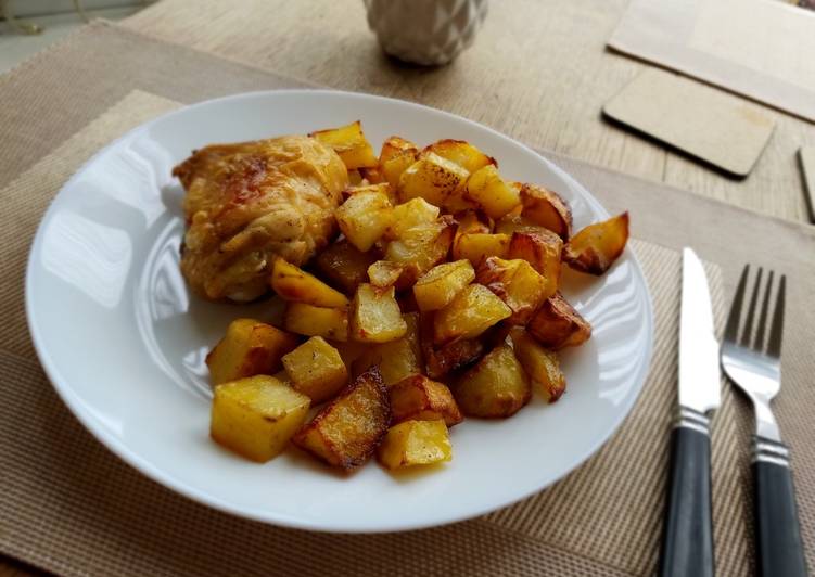 Patate al forno croccanti